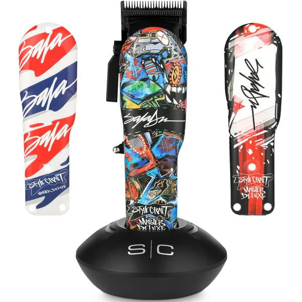 Stylecraft REBEL X King Saladeen Limited Edition Professional Modular Cordless Clipper with Super-Toque Motor