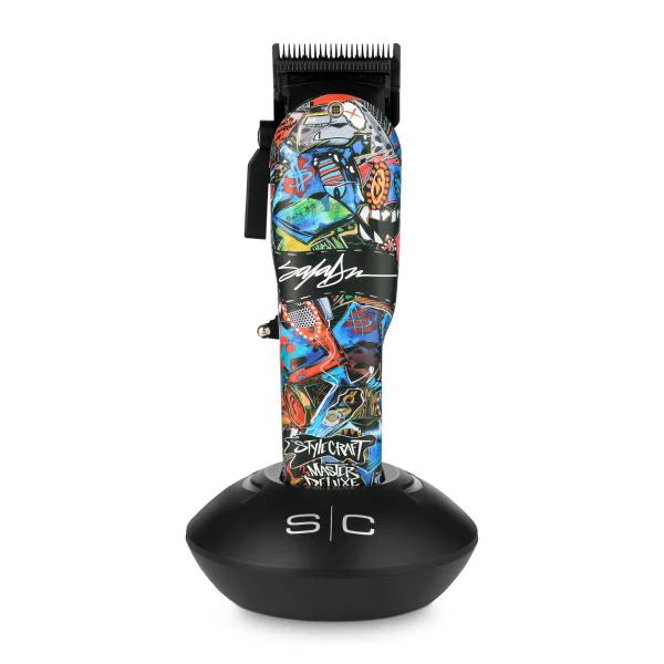 Stylecraft REBEL X King Saladeen Limited Edition Professional Modular Cordless Clipper with Super-Toque Motor